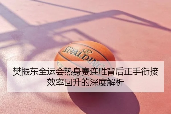 樊振东全运会热身赛连胜背后正手衔接效率回升的深度解析